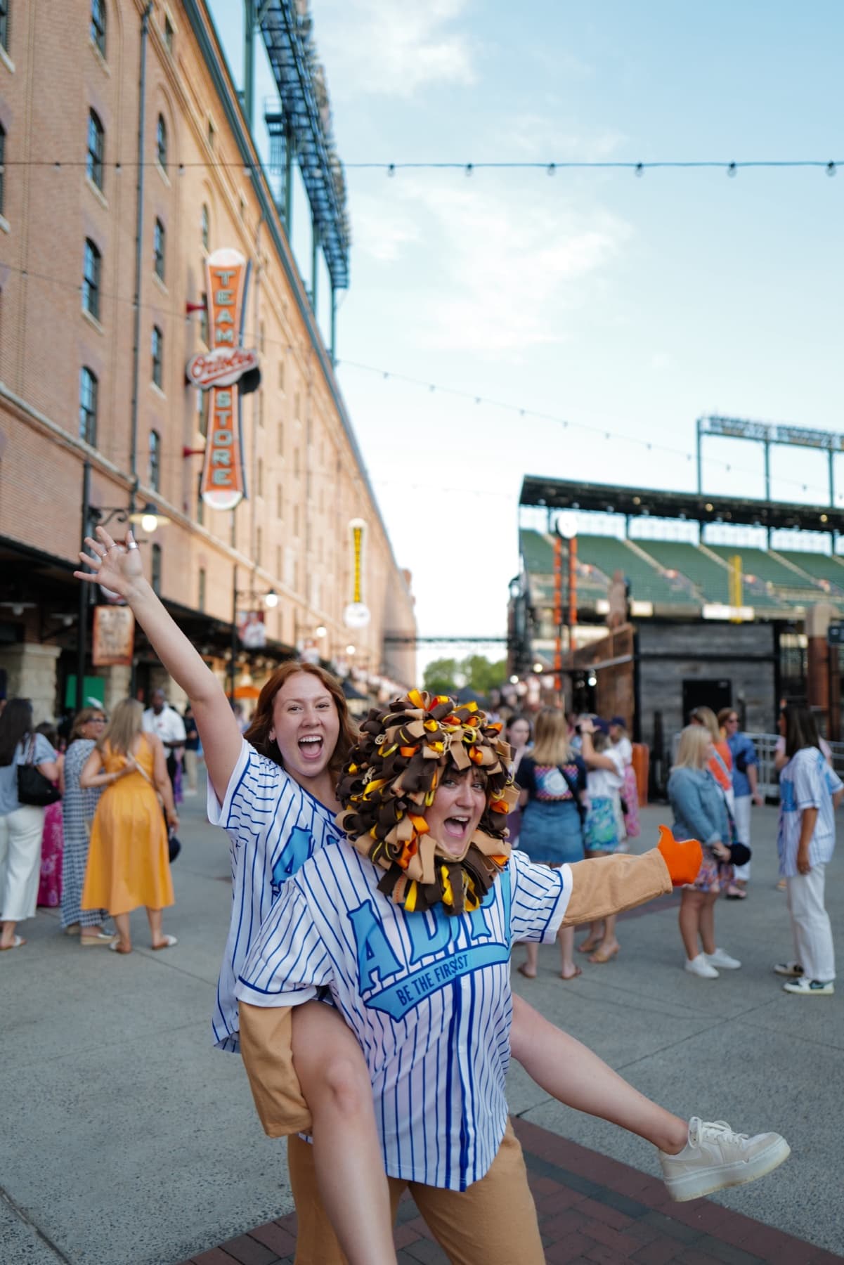 Welcome party celebration at Alpha Delta Pi convention