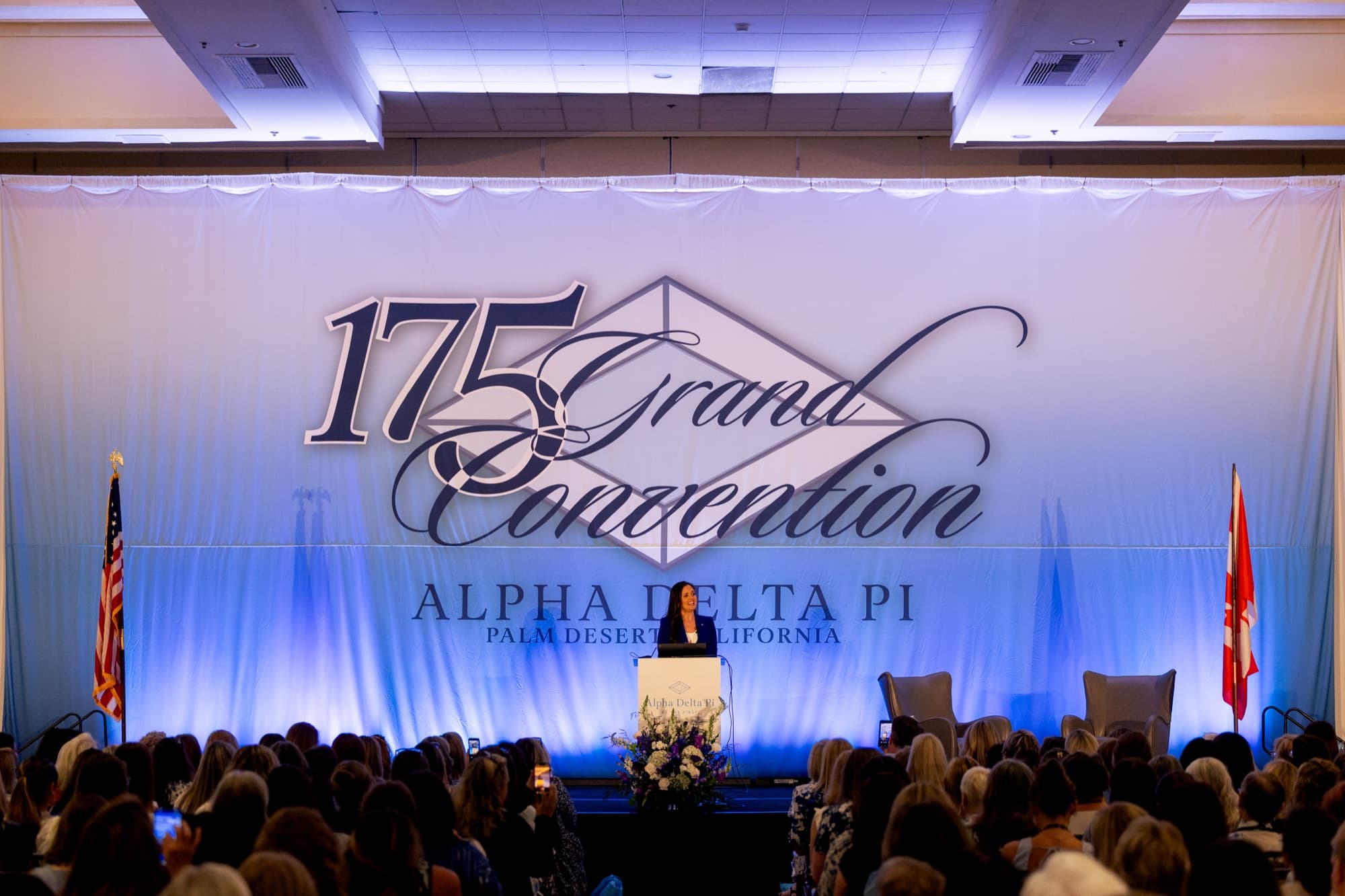 Keynote session at Alpha Delta Pi convention
