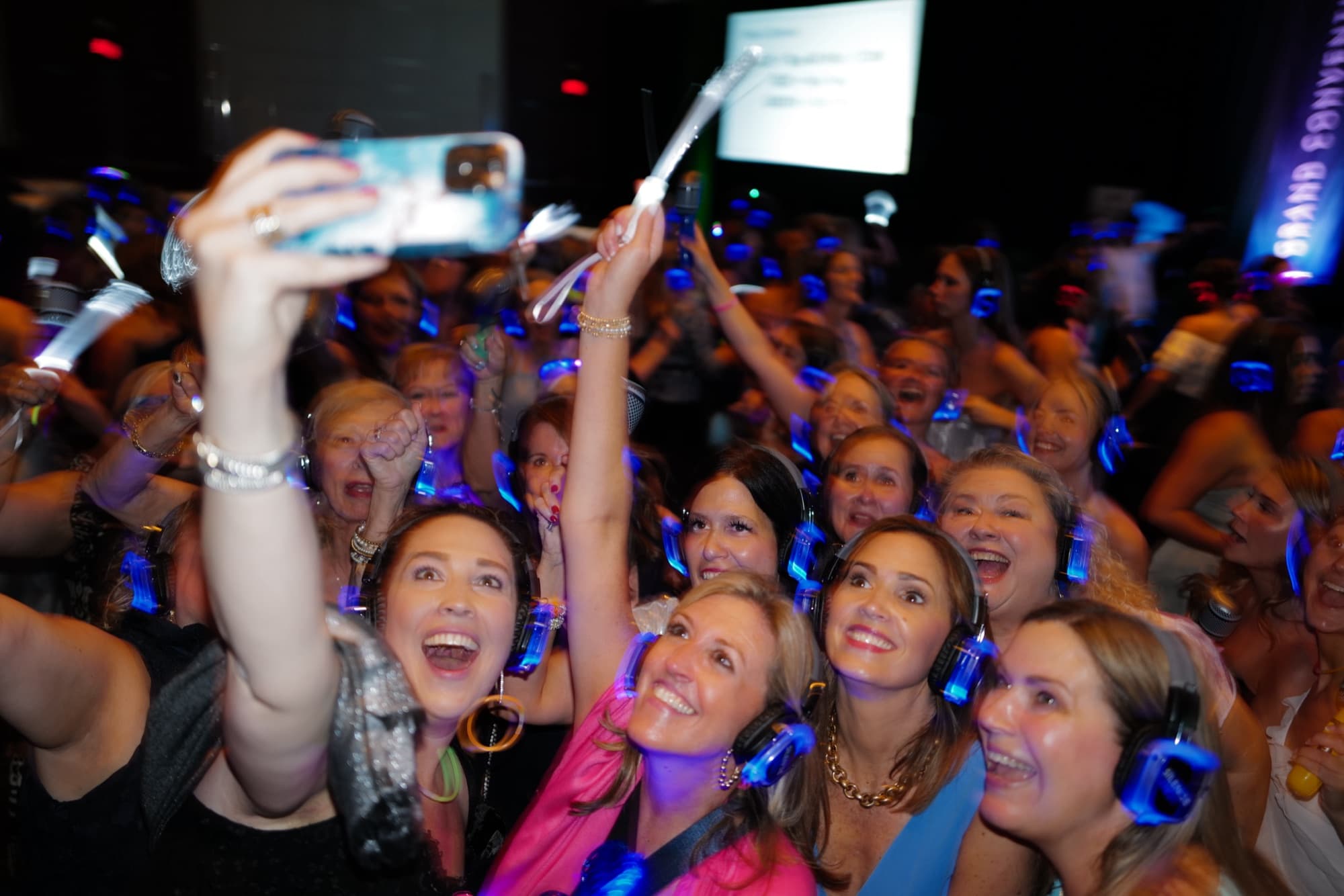Silent disco at Alpha Delta Pi convention